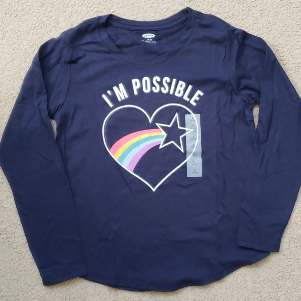 Long sleeve girls top